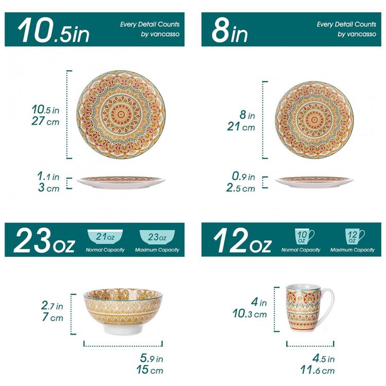 Aparelho-de-Jantar-com-16-Pecas-em-Porcelana-Vancasso-foto-1