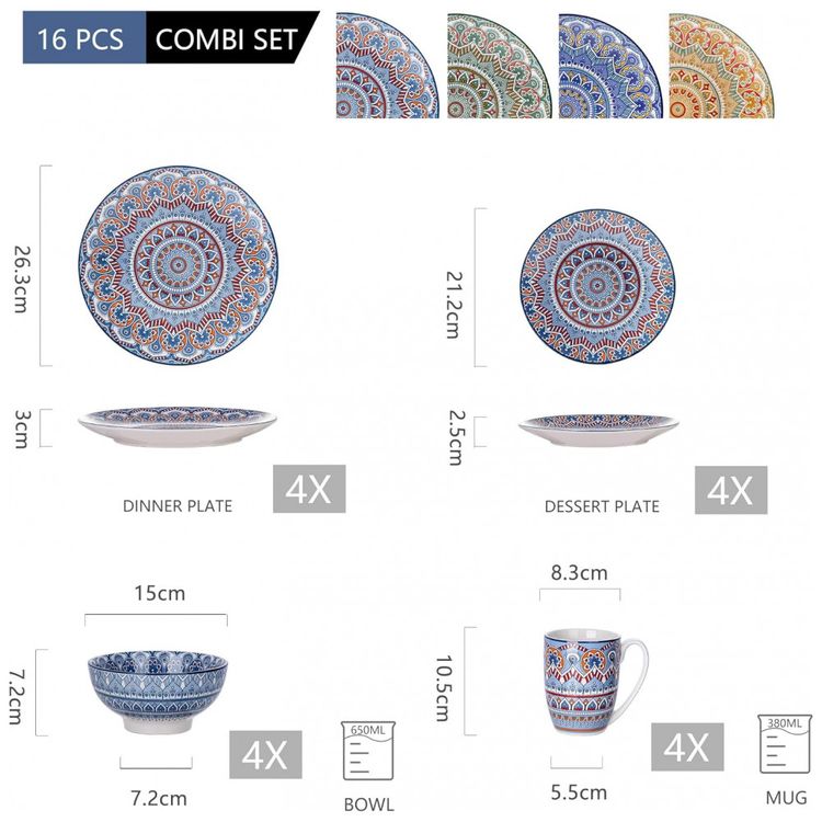Aparelho-de-Jantar-com-16-Pecas-em-Porcela-Vancasso-Boho-foto-1