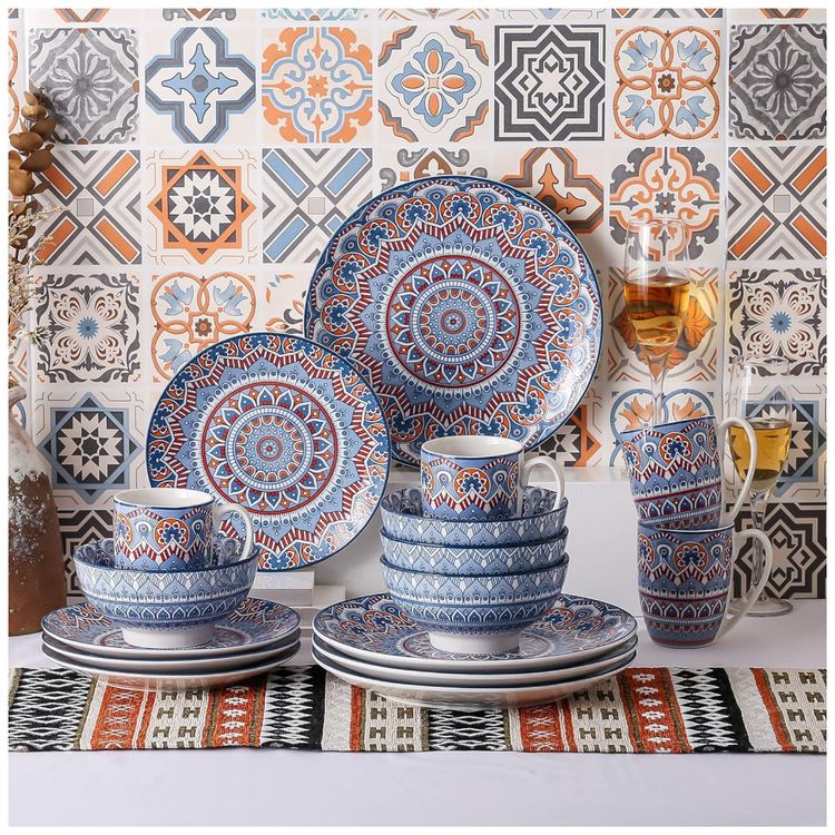 Aparelho-de-Jantar-com-16-Pecas-em-Porcela-Vancasso-Boho-foto-3