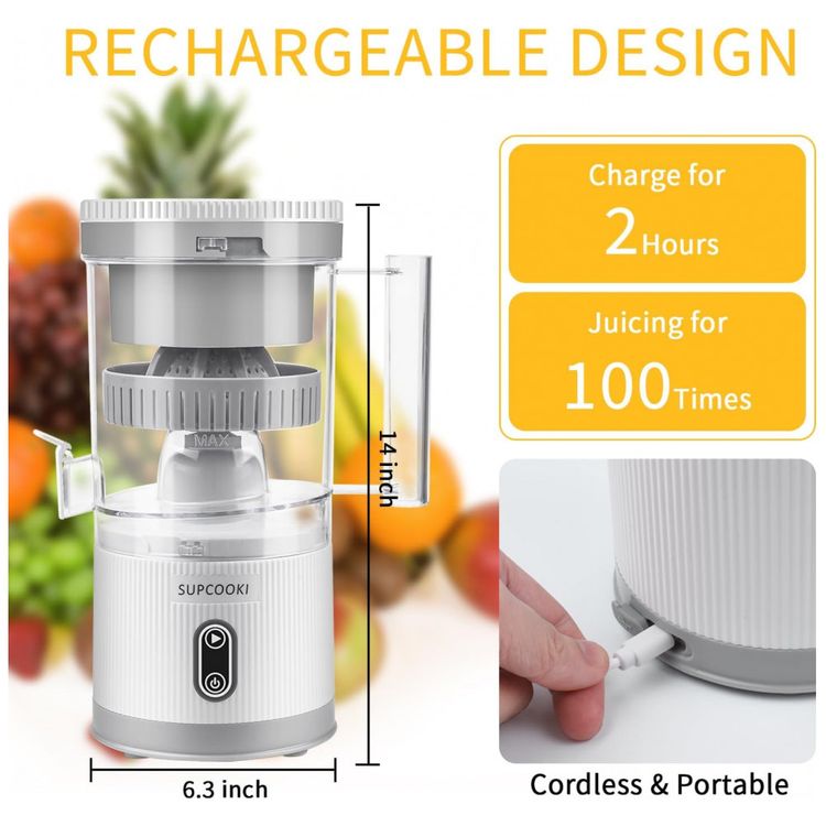 Espremedor-Eletrico-Portatil-Recarregavel-USB-para-Frutas-foto-1