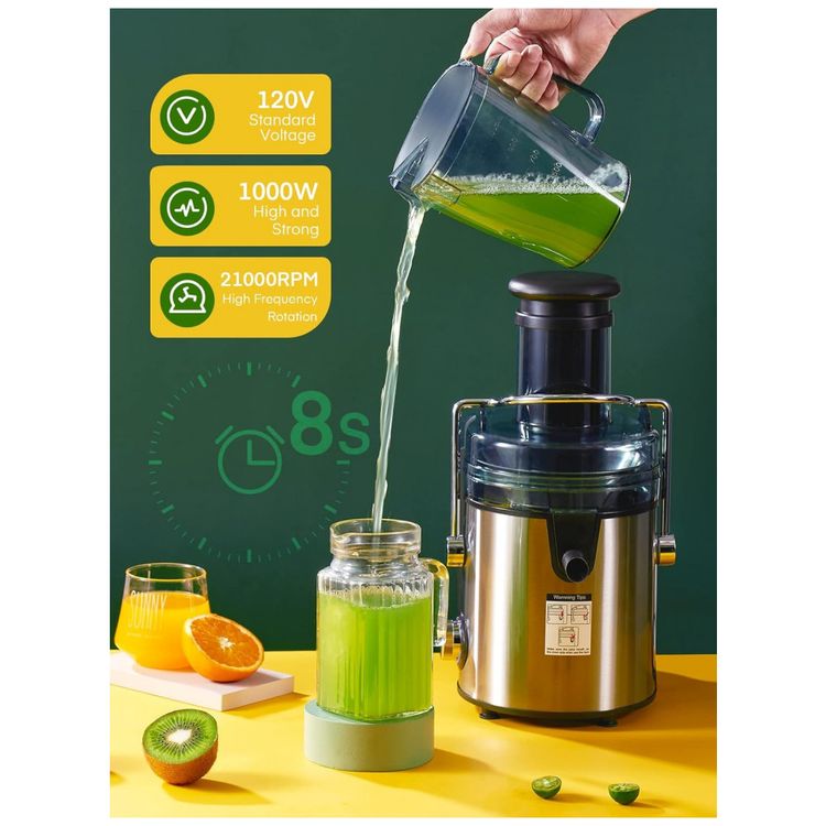 Centrifuga-de-Frutas-e-Vegetais-com-Velocidade-Dupla-e-Pes-foto-3