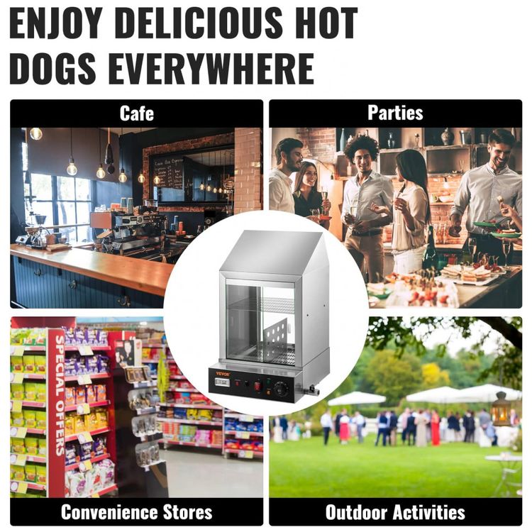 Maquina-de-Hot-Dog-a-Vapor-36-L-ate-200-Salsichas-por-Vez-foto-5