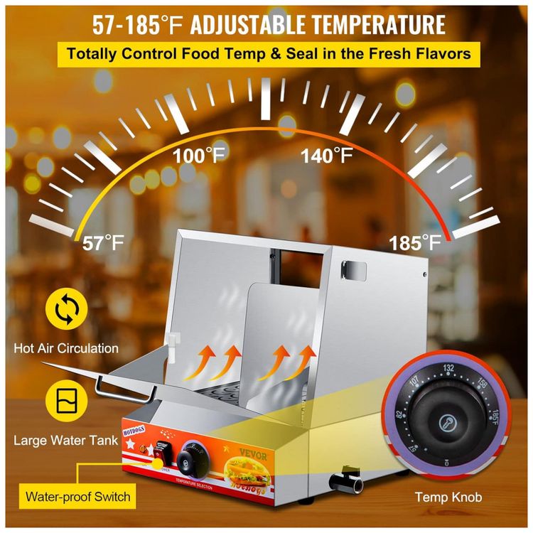 Maquina-para-Hot-Dog-a-Vapor-ate-96-Salsichas-e-30-Paes-por-foto-3