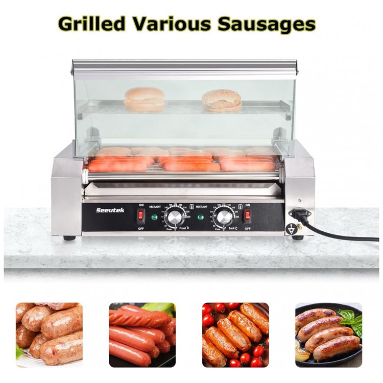 Maquina-de-Hot-Dog-com-7-Rolos-Antiaderente-para-Ate-18-foto-4