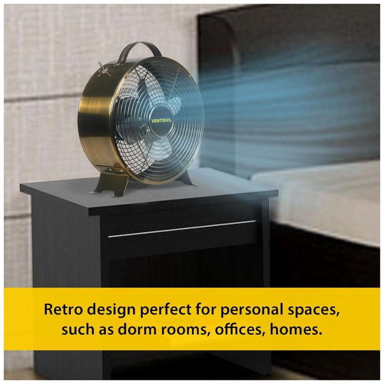 Ventilador-de-Mesa-Portatil-Retro-com-2-Velocidades-foto-3