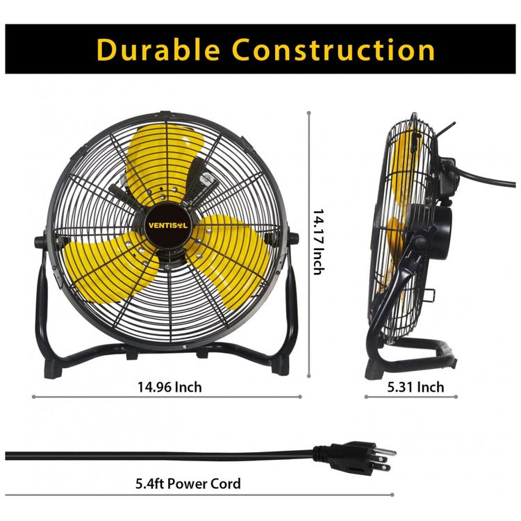 Ventilador-de-Piso-Silencioso-Portatil-com-3-Velocidades-foto-5