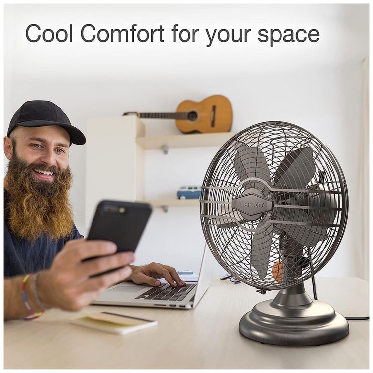 Ventilador-de-Mesa-Portatil-com-3-Velocidades-Silenciosas-foto-2