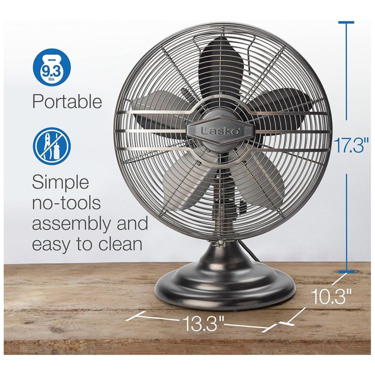 Ventilador-de-Mesa-Portatil-com-3-Velocidades-Silenciosas-foto-5