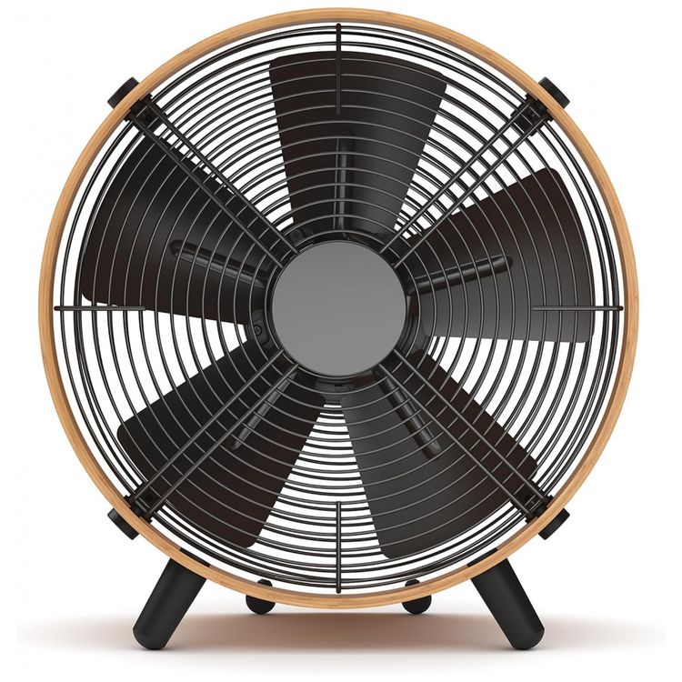 Ventilador-de-Mesa-com-3-Velocidades-e-Anel-de-Bambu-foto-1