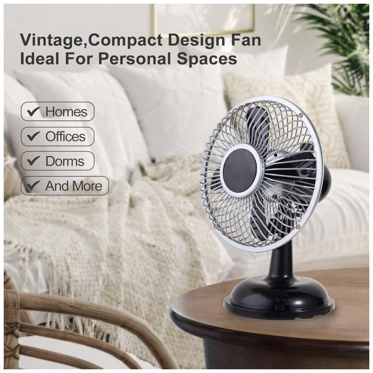 Ventilador-de-Mesa-Portatil-Retro-USB-com-2-Velocidades-foto-1