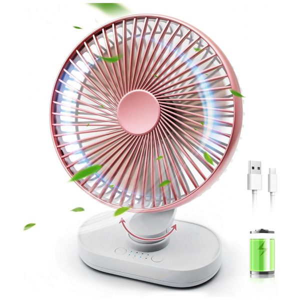 Mini-Ventilador-de-Mesa-Portatil-USB-com-4-Velocidades-foto-0