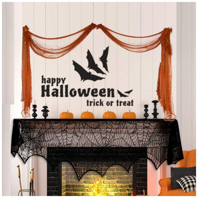 Kit-de-Decoracao-para-Halloween-com-6-Pecas-Incluindo-Teias-foto-3