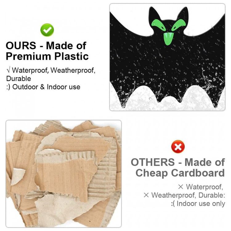 Kit-de-Decoracao-para-Halloween-com-18-Morcegos-de-Plastico-foto-2