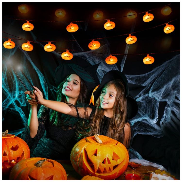 Pisca-Pisca-Abobora-para-Decoracao-de-Halloween-a-Bateria-foto-3
