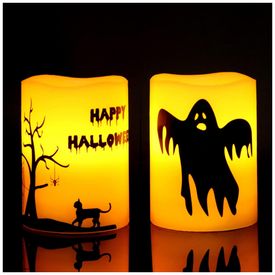 Vela-LED-com-Temporizador-de-6-Horas-para-Decoracao-de-foto-0