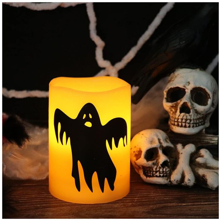 Vela-LED-com-Temporizador-de-6-Horas-para-Decoracao-de-foto-2