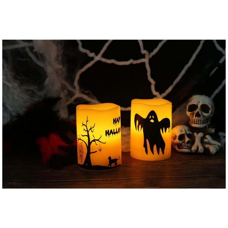 Vela-LED-com-Temporizador-de-6-Horas-para-Decoracao-de-foto-3