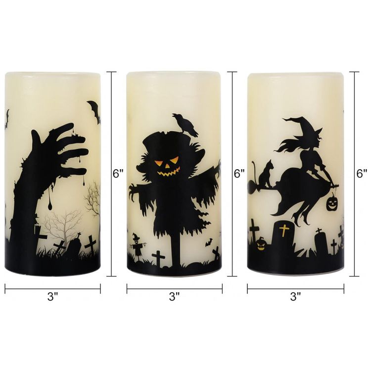 Velas-Led-sem-Chamas-de-Cera-Real-a-Bateria-para-Decoracao-foto-1