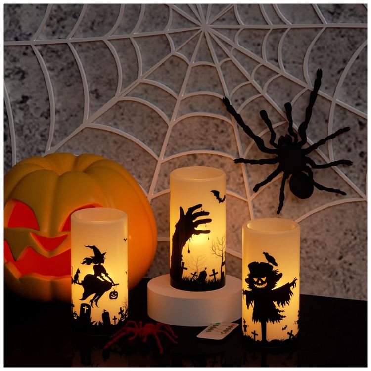 Velas-Led-sem-Chamas-de-Cera-Real-a-Bateria-para-Decoracao-foto-3