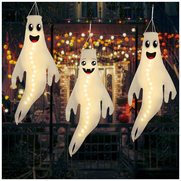 Kit-Fantasmas-de-Pendurar-com-Luz-LED-para-Decoracao-de-foto-0