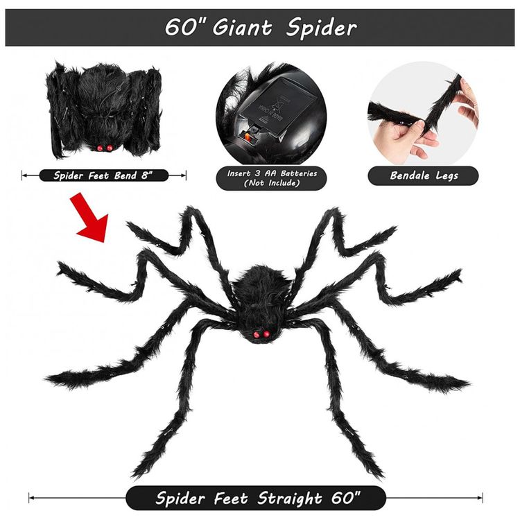 Aranha-Gigante-15-Metros-com-Luz-LED-para-Decoracao-de-foto-2