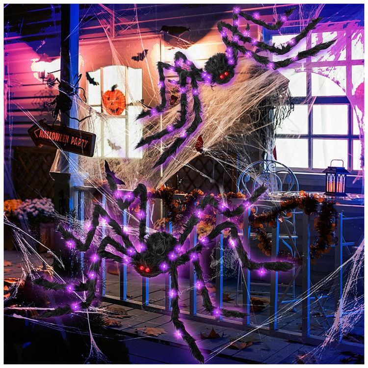 Aranha-Gigante-15-Metros-com-Luz-LED-para-Decoracao-de-foto-5