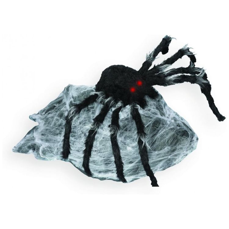 Aranha-Animatronica-com-Luzes-e-Movimento-para-Decoracao-de-foto-1