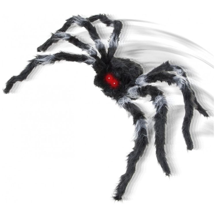 Aranha-Animatronica-com-Luzes-e-Movimento-para-Decoracao-de-foto-2