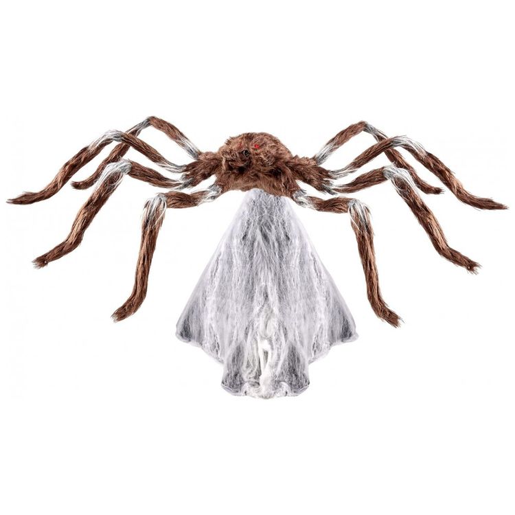 Aranha-Animatronica-com-Luzes-e-Movimento-para-Decoracao-de-foto-1