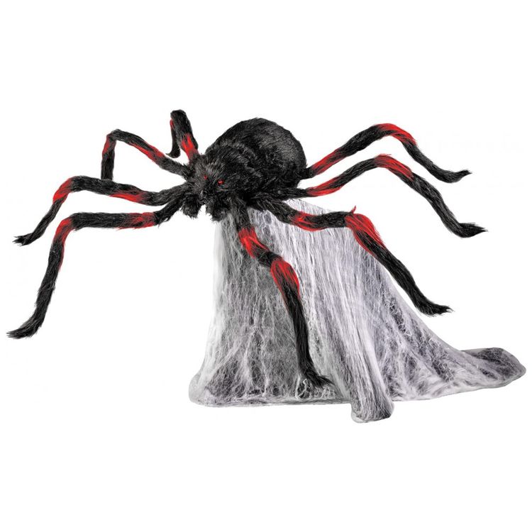 Aranha-Animatronica-com-Luzes-e-Movimento-para-Decoracao-de-foto-5