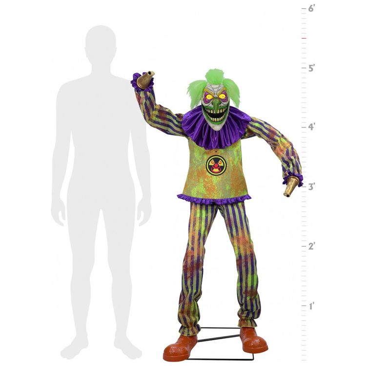 Palhaco-Sombrio-Animatronico-com-Luzes-e-Movimentos-para-foto-3