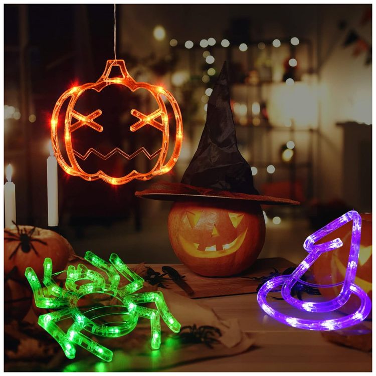 Kit-Decoracao-Interna-para-Halloween-LED-3-Pecas-Inclui-foto-1