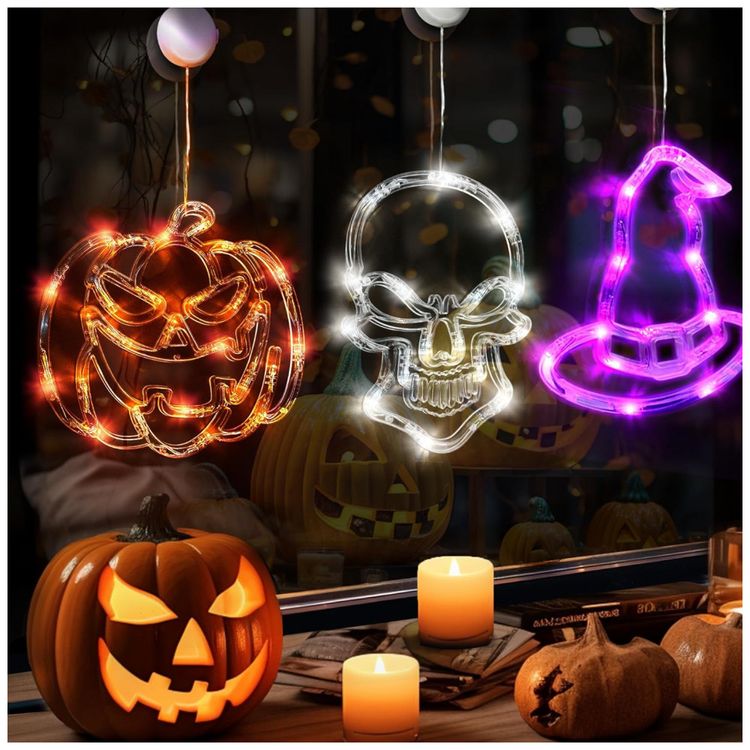 Kit-Decoracao-Interna-para-Halloween-LED-3-Pecas-Inclui-foto-5
