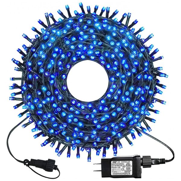 Pisca-Pisca-300-LED-30-Metros-a-Prova-dAgua-com-8-Modos-para-foto-0
