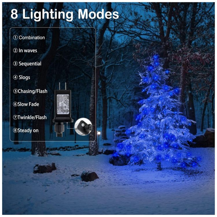 Pisca-Pisca-300-LED-32-Metros-a-Prova-dAgua-com-8-Modos-para-foto-4