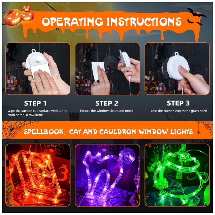 Kit-Decoracao-Interna-para-Halloween-LED-3-Pecas-Inclui-foto-5