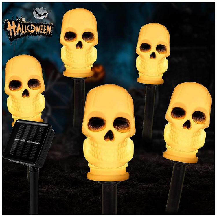 Kit-de-Estacas-Decorativas-Solar-com-5-Caveiras-3D-Iluminado-foto-0