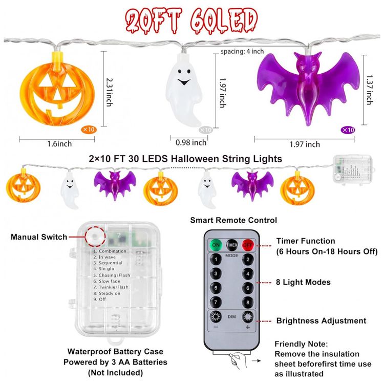 Pisca-Pisca-Halloween-3D-30-LEDS-6-Metros-a-Bateria-com-8-foto-2