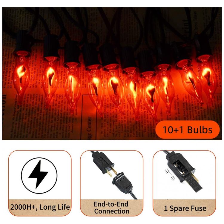 Pisca-Pisca-LED-C7-com-25-LEDS-para-Decoracao-de-Halloween-foto-2