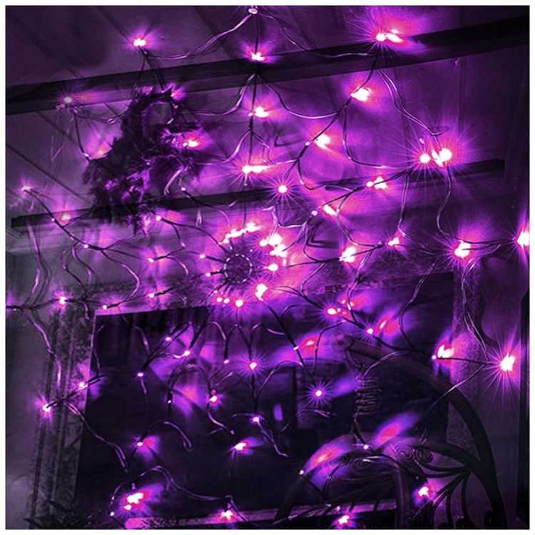 Pisca-Pisca-Teia-de-Aranha-80-LED-com-8-Modos-para-Decoracao-foto-1