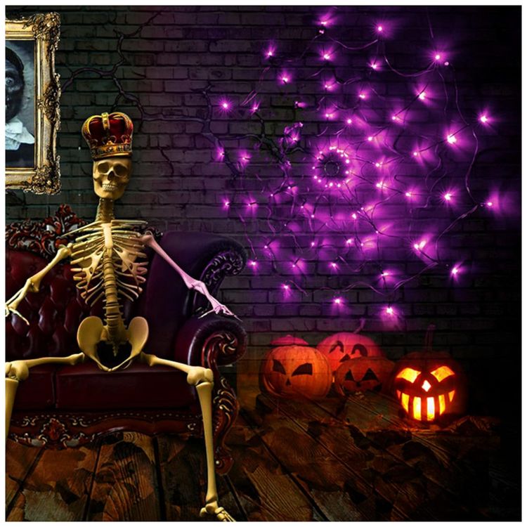 Pisca-Pisca-Teia-de-Aranha-80-LED-com-8-Modos-para-Decoracao-foto-5
