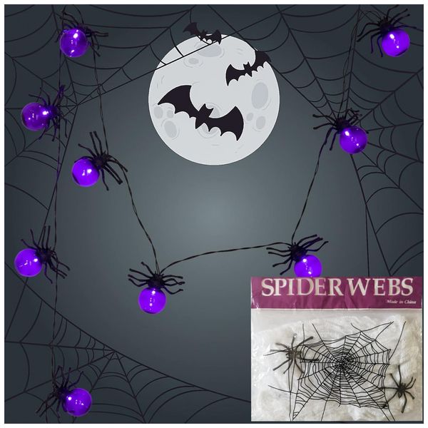 Pisca-Pisca-Teia-de-Aranha-15-LEDS-Lampada-G40-Resistente-foto-0