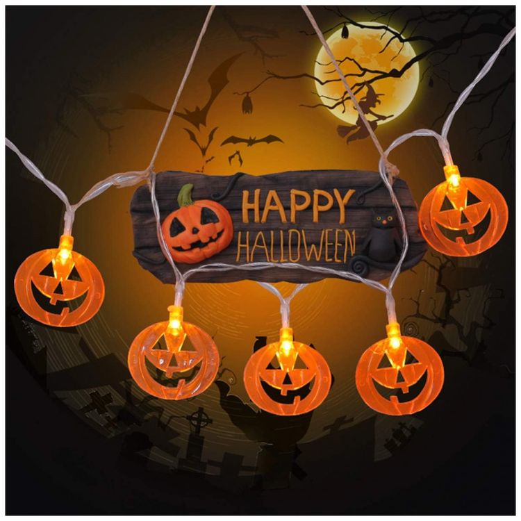 Kit-de-Luzes-para-Decoracao-de-Halloween-20-LED-a-Bateria-foto-2