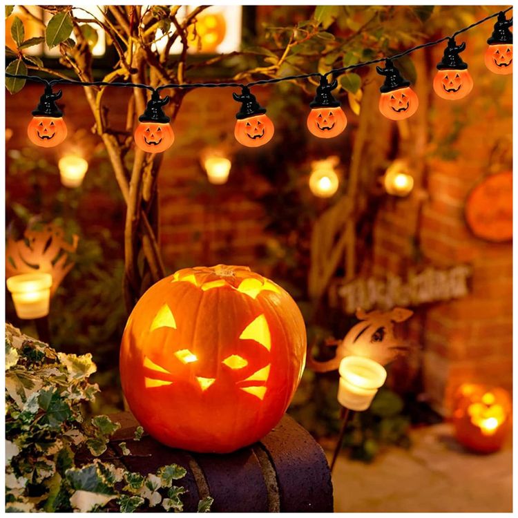 Pisca-Pisca-para-Decoracao-de-Halloween-com-10-Luzes-de-foto-5