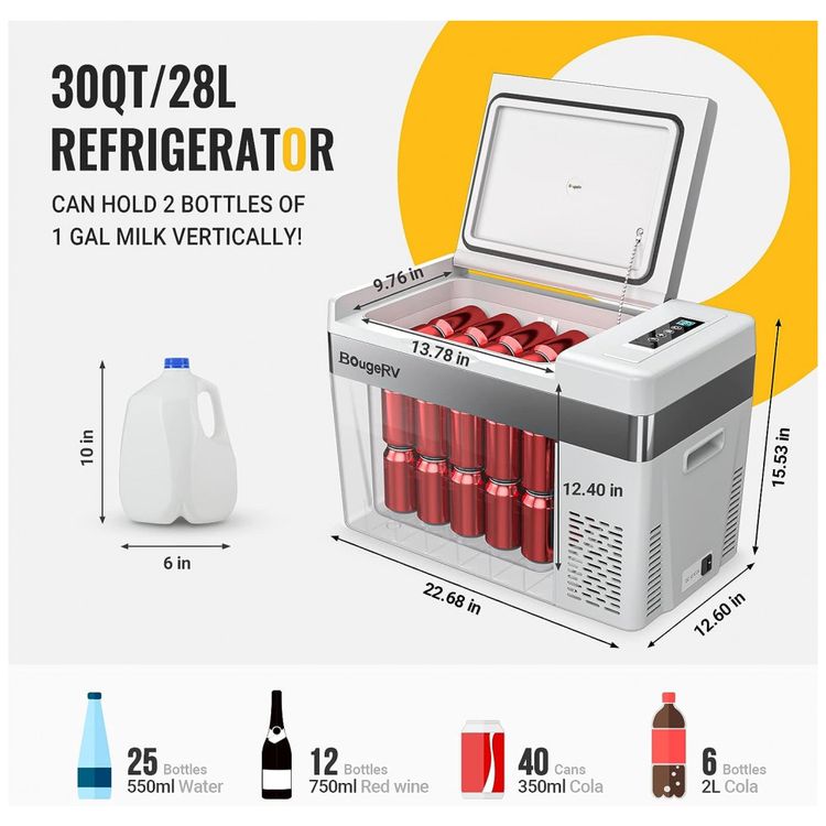 Geladeira-e-Congelador-Portatil-30L-com-Tampa-12-24V-DC-110-foto-3