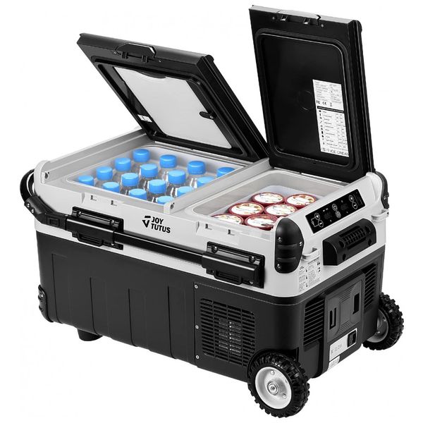 Geladeira-Portatil-39L-com-Modo-Sorvete-e-Zona-Dupla-12V-foto-0