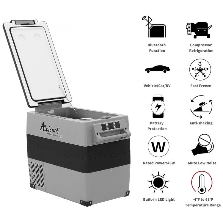 Geladeira-e-Congelador-Portatil-55L-com-Resfriamento-Rapido-foto-1