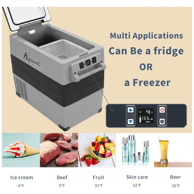 Geladeira-e-Congelador-Portatil-55L-com-Resfriamento-Rapido-foto-2