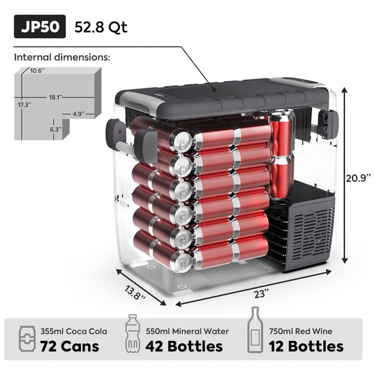 Geladeira-Portatil-50-L-com-Compressor-Secop-DC-12-24V-AC-foto-1
