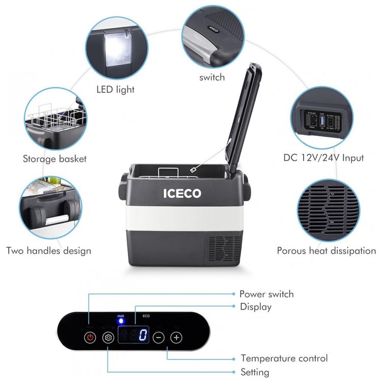 Geladeira-Portatil-50-L-com-Compressor-Secop-DC-12-24V-AC-foto-4